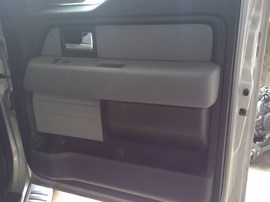 2012 FORD F-15, SILVER, XLT MODEL, CREW CAB, 3.5L TURBO, 4X4, F26356